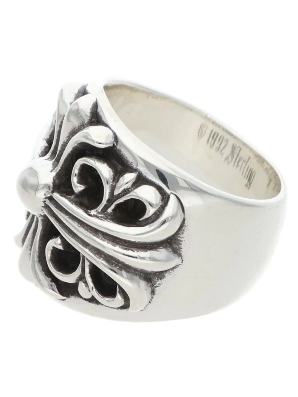 Chrome Hearts Keeper Silver Ring